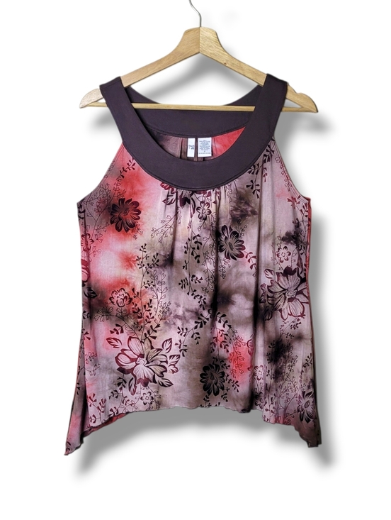 Sami & Jo Tops - Sami + Jo Y2K Velvet Burnout Sleeveless Top Size S